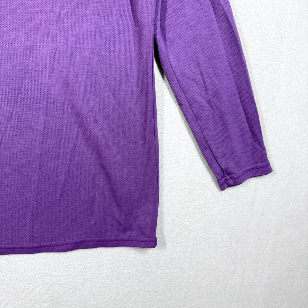 DRIFIRE FR Shirt Men Large Flight Deck Long Sleeve Jersey Flame Resistant Purple - Picture 9 of 12
